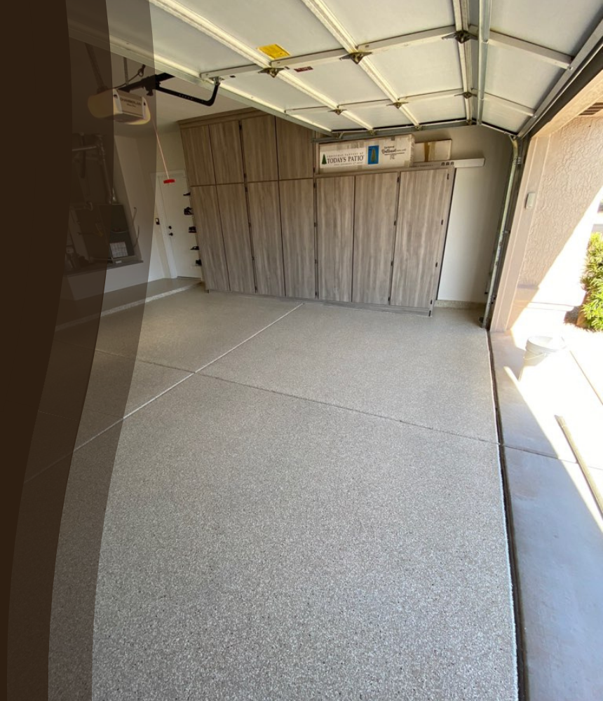 Garage cabinet proect completed in Phoenix