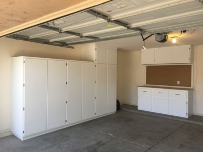 White cabinetry